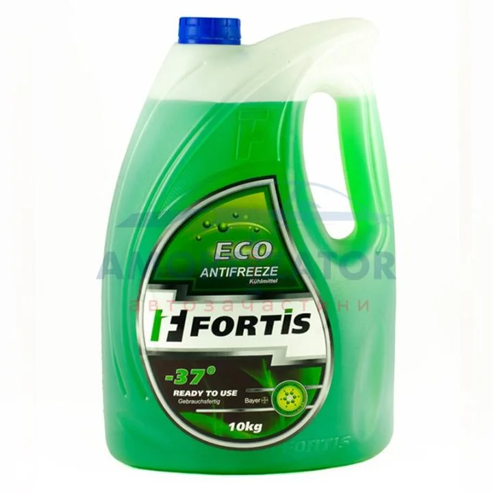 Антифриз готовий до використання Fortis ECO Green -37° (зелений) 10кг TNK 0087810 (фото 1)