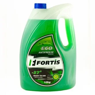 Антифриз готовий до використання Fortis ECO Green -37° (зелений) 10кг TNK 0087810