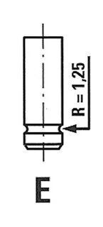 Клапан двигуна FRECCIA R4654RCR