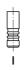 Клапан впускний CHRYSLER/DODGE/JEEP 2,8CRD 07- FRECCIA R6817/SCR (фото 1)