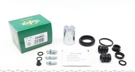 Ремкомпл. супорта зад. Fiesta 01-/Focus 98-(розширений/34 mm)(Lucas) FRENKIT 234901