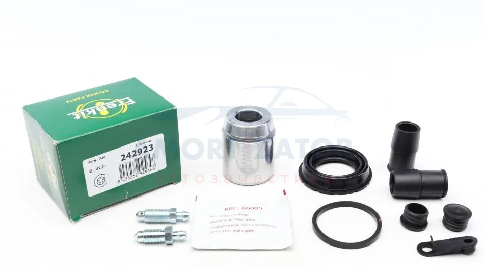 Ремкомпл. супорта зад. W211 02-/W212 09-(розширений/42 mm)(ATE) FRENKIT 242923 (фото 1)