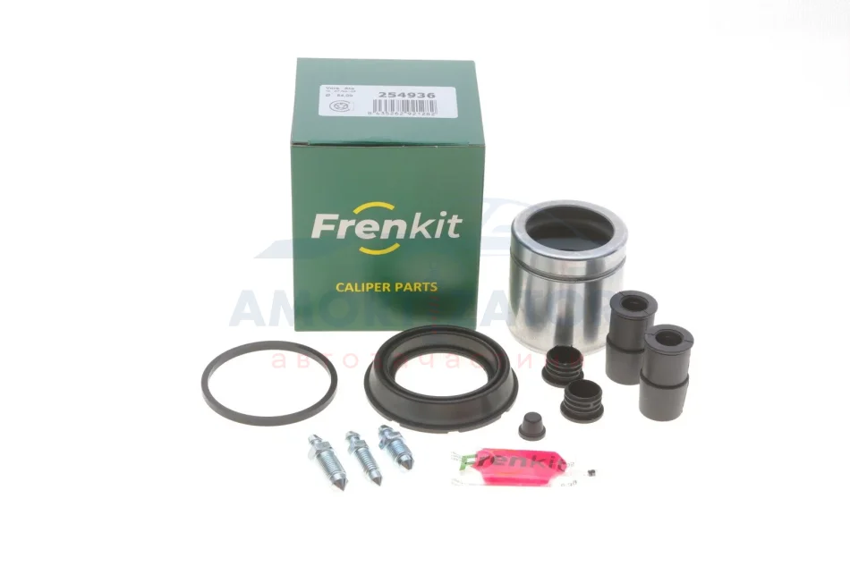 Ремкомпл. супорта перед Audi A3/BMW 3 E90/Fiesta IV/V/Fusion/Megane II/Octavia/Caddy III/Golf V (с FRENKIT 254936 (фото 1)
