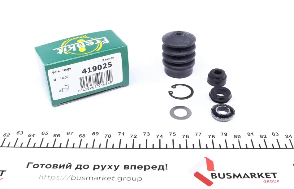 Ремкомплект циліндра зчеплення головного FRENKIT 419025 (фото 1)