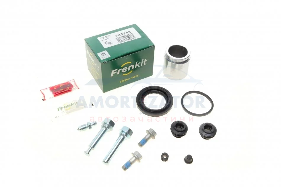 Ремкомпл. супорта зад Hyundai ix55/KIA Sorento III 07-20 (Ø=43mm) (Mobis) (SuperKit) FRENKIT 743243 (фото 1)
