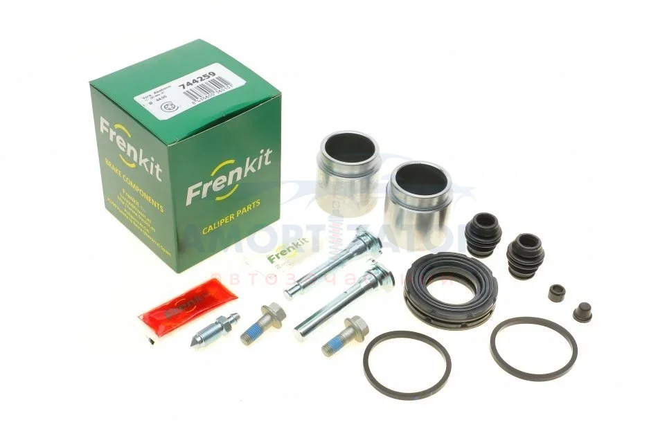 Ремкомпл. супорта пер. X-Trail 13-/Koleos 16-(superkit/44 mm)(Akebono) FRENKIT 744259 (фото 1)