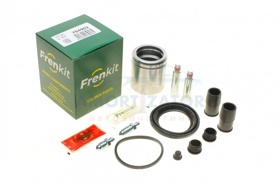 Ремкомпл. супорта (перед) VW Caddy III 04-15 (54mm)(Ate)(+ поршень/направляюча) SuperKit FRENKIT 754902 (фото 1)