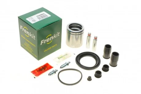 Ремкомпл. супорта (перед) VW Caddy III 04-15 (54mm)(Ate)(+ поршень/направляюча) SuperKit FRENKIT 754902