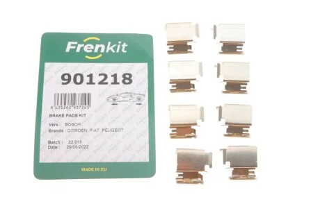 Монтажний к-кт гальмівних колодок FRENKIT 901218