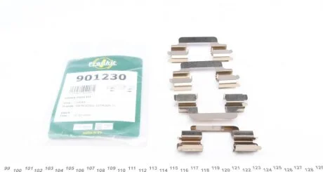 Комплект приладдя, накладка дискового гальма FRENKIT 901230