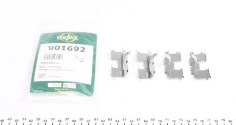 Комплект приладдя, накладка дискового гальма FRENKIT 901692