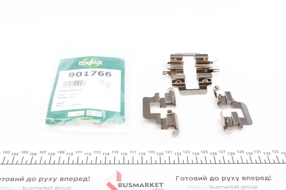 Монтажний к-кт гальмівних колодок FRENKIT 901766 (фото 1)