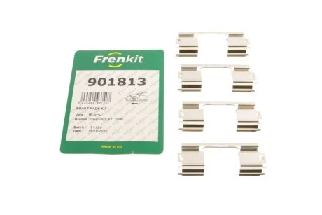 Комплект приладдя, накладка дискового гальма FRENKIT 901813