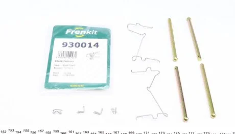 Комплект приладдя, накладка дискового гальма FRENKIT 930014