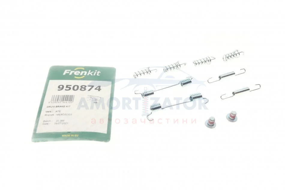 Комплект приладдя, колодка стоянкового гальма FRENKIT 950874 (фото 1)