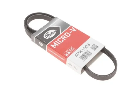 Ремінь генератора клиновий GATES 4PK1003