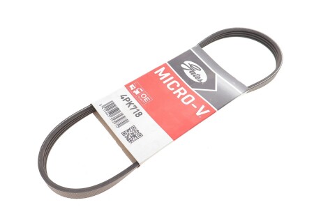 Ремінь генератора клиновий GATES 4PK718
