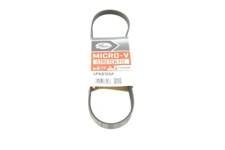 Ремінь генератора клиновий GATES 4PK810SF