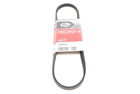 Ремінь генератора клиновий GATES 4PK823