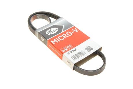 Ремінь генератора поліклиновий GATES 4PK960