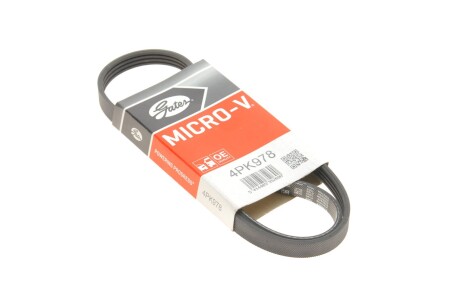 Ремінь генератора клиновий GATES 4PK978