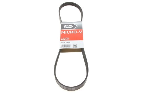 Ремінь генератора клиновий GATES 5PK1005