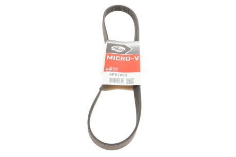 Ремінь генератора поліклиновий GATES 6PK1003