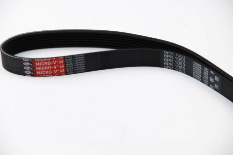Ремінь генератора клиновий GATES 6PK1053