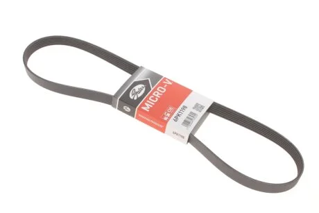 Ремінь генератора поліклиновий GATES 6PK1198