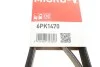 Ремінь генератора клиновий GATES 6PK1470 (фото 6)