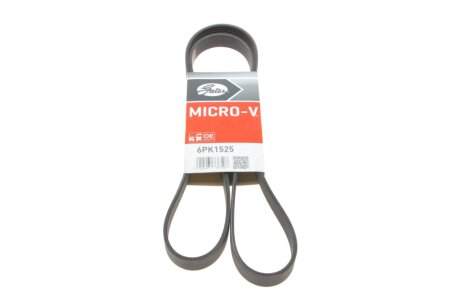 Ремінь генератора поліклиновий GATES 6PK1525
