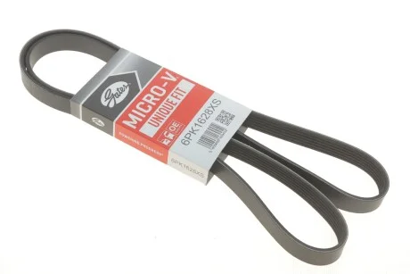 Ремінь генератора поліклиновий GATES 6PK1628XS