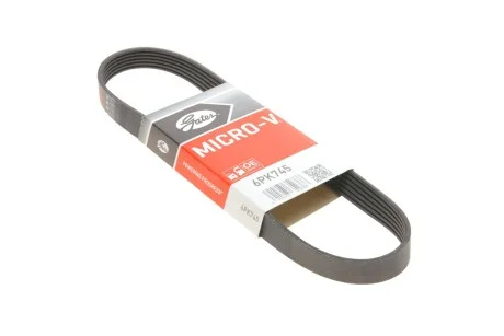 Ремінь генератора клиновий GATES 6PK745