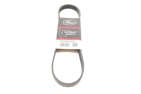 Ремінь генератора поліклиновий GATES 6PK803EST