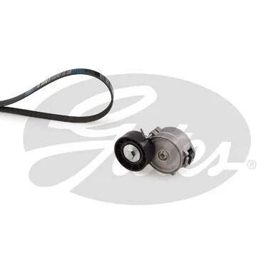 FORD Комплект поліклинових ременів (ремінь + натягувач) C-MAX II (DXA/CB7, DXA/CEU) 2.0 TDCi 15-19, FOCUS III 2.0 TDCi 14-17, KUGA II (DM2) 2.0 TDCi 4x4 14-19, FORD USA EDGE 2.0 TDCi AWD 15-18 GATES K056PK1270 (фото 1)