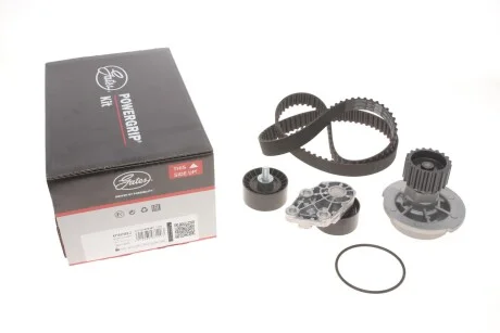 Комплект ГРМ, пас+ролик+помпа GATES KP15419XS2