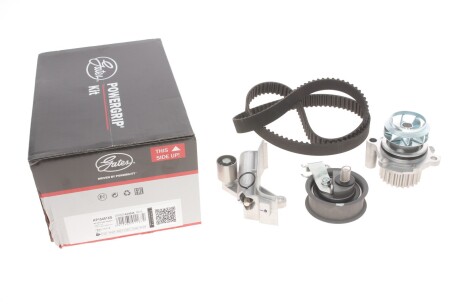 Комплект ГРМ, пас+ролик+помпа GATES KP15491XS
