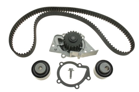 Комплект ГРМ, пас+ролик+помпа GATES KP15524XS
