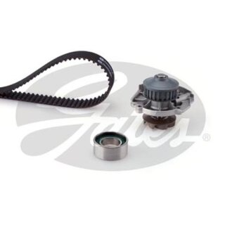 Комплект ГРМ, пас+ролик+помпа GATES KP15545XS