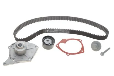 Комплект ГРМ, пас+ролик+помпа GATES KP15578XS