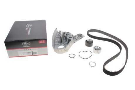 Комплект ГРМ, пас+ролик+помпа GATES KP15592XS