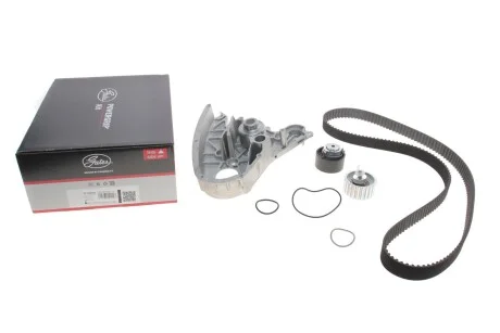 Комплект ГРМ, пас+ролик+помпа GATES KP15592XS