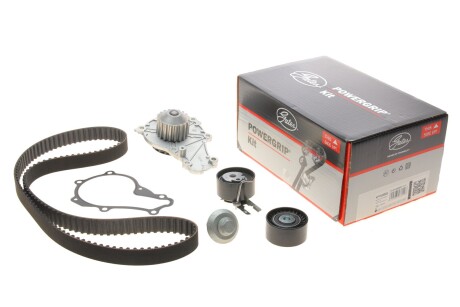 Комплект ГРМ, пас+ролик+помпа GATES KP15598XS