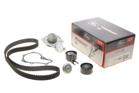 Комплект ГРМ, пас+ролик+помпа GATES KP15598XS