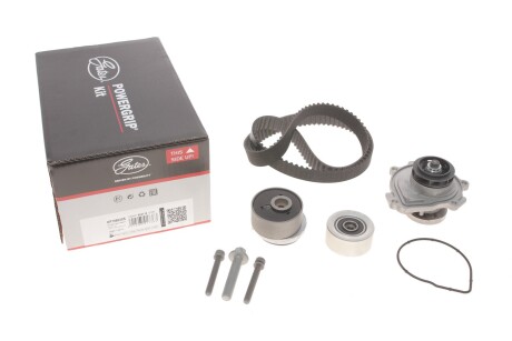 Комплект ГРМ, пас+ролик+помпа GATES KP15603XS