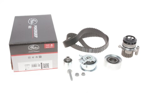 Комплект ГРМ, пас+ролик+помпа GATES KP15607XS-1