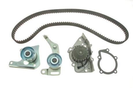 Комплект ГРМ, пас+ролик+помпа GATES KP25049XS
