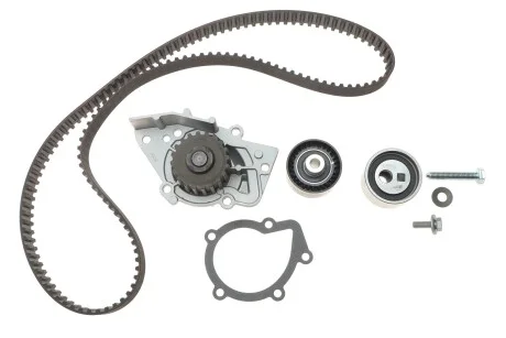 Комплект ГРМ, пас+ролик+помпа GATES KP25523XS