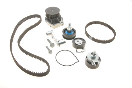 Комплект ГРМ, пас+ролик+помпа GATES KP25565XS-1