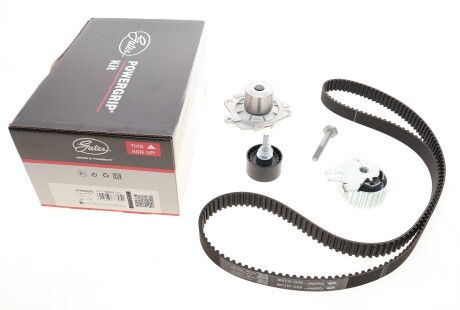 Комплект ГРМ, пас+ролик+помпа GATES KP55500XS